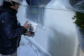 熊本地震被害修繕工事（土間・外壁・内壁・塀塗装仕上げ）