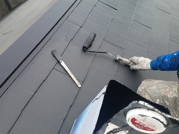 熊本南高江住宅塗装・コロニアル屋根水性シリコン塗装完了しました！