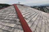 熊本県上益城郡益城町広崎　住宅屋根塗装工事　屋根板金箇所塗装含む