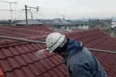 熊本県菊池市西寺　屋根吹付塗装工事