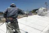 佐賀県　スレート屋根遮熱塗装工事・特殊塗装工事（工場屋根塗装3棟）