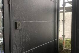 熊本市北区梶尾 外壁シリコン塗装仕上げ（3回塗り）下地処理込の施工前画像