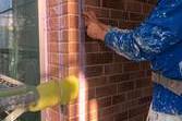 熊本県熊本市西区上代にてｻｲﾃﾞｨﾝｸﾞ外壁塗装クリアー工法