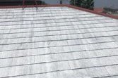 弱溶剤ヤネフレッシュシリコン2液にて屋根塗装を仕上げました。熊本市北区植木