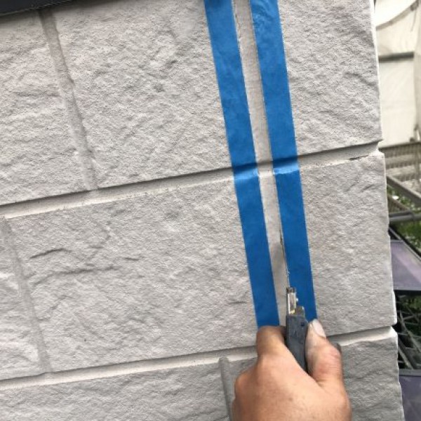 外壁塗装    西区島崎   シーリング打ち替え