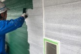 外壁塗装　熊本市北区植木町岩野　シリコン仕上げ（3回塗り）コーキング込み