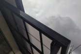 波型タキロン屋根取替工事　熊本市西区島崎　カーポート・テラス屋根
