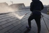 屋根塗装　屋根板金込み　熊本県合志市