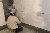 店舗塗装　内部天井・壁　クロス壁除去後塗装　熊本県熊本市北区打越町