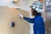 外壁塗装　ジョリパッド塗り替え　熊本市東区
