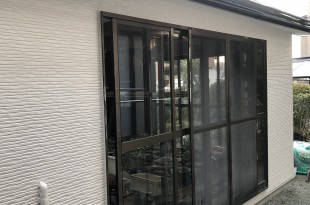 倉庫外壁塗装　熊本県宇土市　倉庫外壁も塗替えました！！の施工後画像