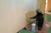 内部壁・天井塗装　熊本市中央区　ジョリパッド塗替え