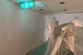 内部壁・天井塗装　熊本市中央区　ジョリパッド塗替え