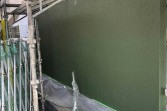 リシン壁塗替え塗装　熊本市東区戸島　セラミシリコン使用
