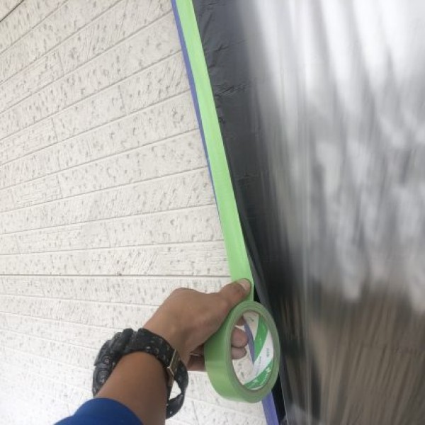 外壁塗装　熊本市東区花立　シーリング打替え完了！！