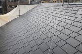 屋根塗装　超耐久水性アクリルシリコン樹脂塗料　熊本市東区　屋根板金込み