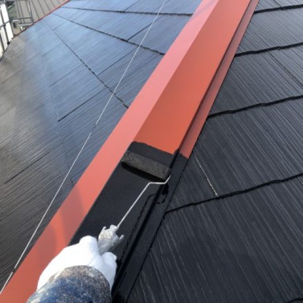 屋根塗装　熊本市東区　屋根塗装完了！！