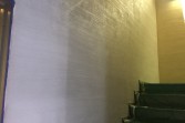 店舗階段室壁　熊本市中央区　ジョリパッド塗り替え