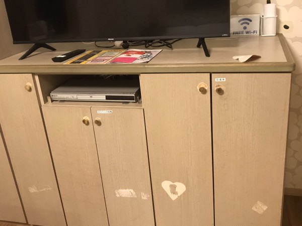 内部建具塗装　熊本市中央区　部屋内部建具塗装